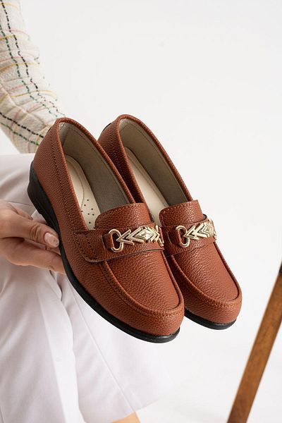 Moda Frato Modafrato Stl-503 Pantofi de damă cu talpă ortopedică balerină mama