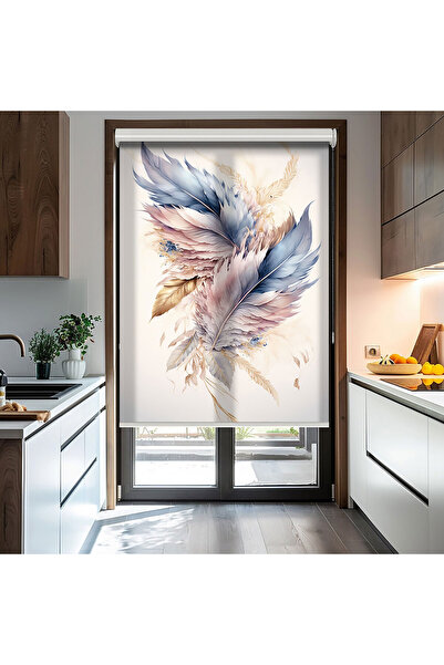 Bright Cover Πολύχρωμες Πουπουλένιες Κουρτίνες με Σχέδια - Κουρτίνα Σκίασης -...