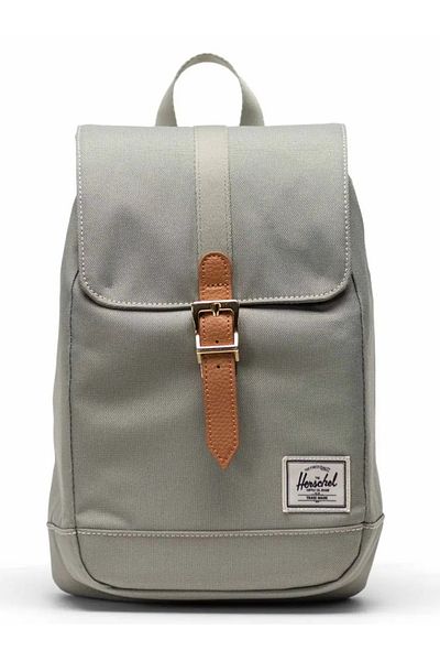 Herschel Supply Co. Šedý ruksak s priečnym popruhom Herschel Retreat™ Sling Bag Seagrass/White Stitch