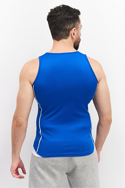 Asics Men Sportswear Fit Sleeveless Training Tank, Blue