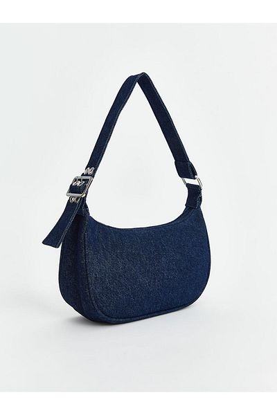 LC Waikiki Geantă baghetă pentru femei din denim de sezon nou - S5IS21Z8