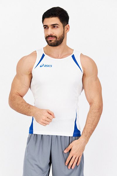 Asics Men Sportswear Fit Training Vest, White