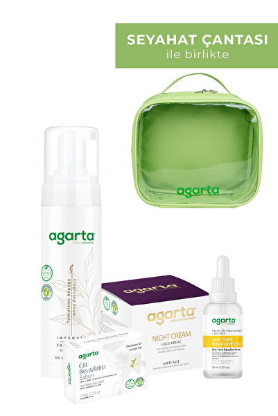 Agarta Leke Önleyici Bakım Kiti + Seyahat Çantası Hediyeli