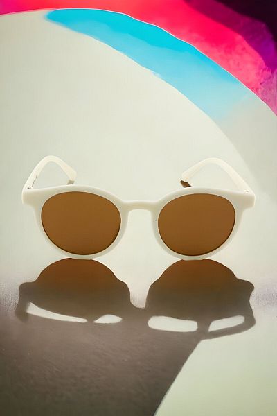MACERATİ Petta 0-10 Years Old Children's Sunglasses - Cream Beige, Uv400 Certified