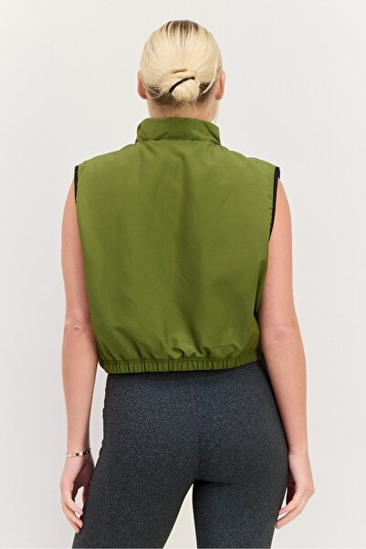 Puma Women Sportswear Fit Training Vest, Olive