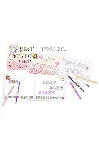 Top Model TOPModel Creative Lettering Colouring Book 410903