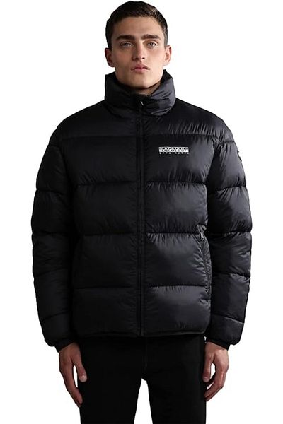 Napapijri Geacă neagră pentru bărbați Napapijri A-Suomi 3 Black 041