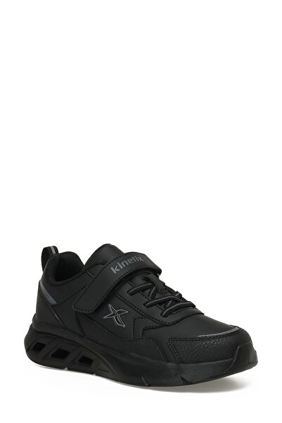 Kinetix Fergus J 4Pr Black Boy's Sneakers