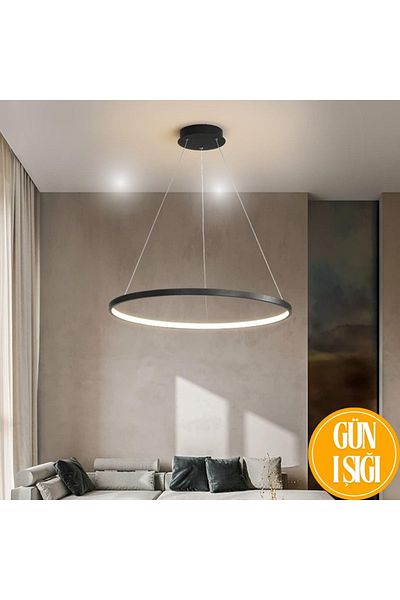 neeko Robin Modern Black Chandelier Daylight - Single Pack