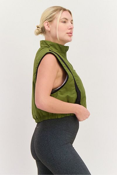 Puma Women Sportswear Fit Training Vest, Olive