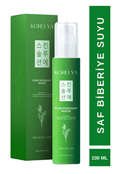 KORELYA ماء إكليل الجبل لتقوية الشعر، طبيعي 100%