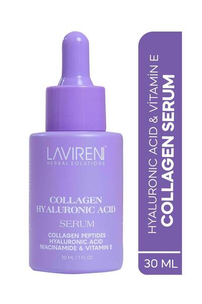 Laviren Yaşlanma Karşıtı Kolajen & Hyaluronic Acid Cilt Bakım Serumu 30 ml