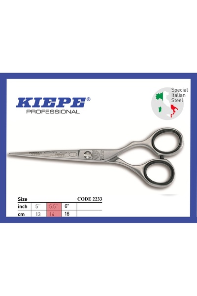 Kiepe Studio Techno Kuaför&berber Makası 2233/5,5 – 5,5 Inç , Italyan Çeliği