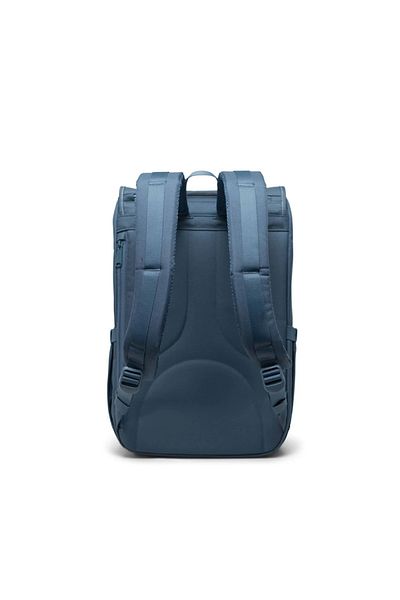 Herschel Supply Co. Mestský modrý ruksak Herschel Little America™ Mid Backpack Blue Mirage/White Stitch