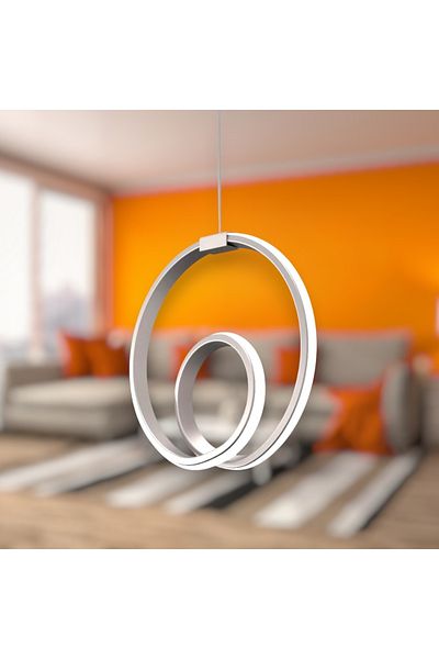 neeko Orjin Modern Pendant Lamp Power Led Chandelier White Light Gray Case