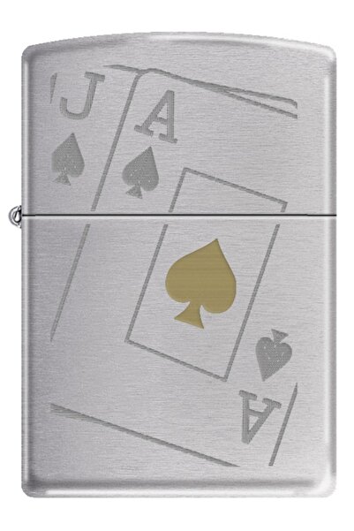 Zippo Çakmak Spades Black Jack Design 205-014041