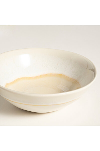 Zsa Zsa Zsu Leırıa Stoneware Kase 15 Cm Krem