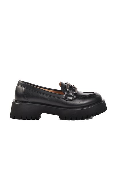 AYAKMOD Women's Black Casual Shoes 572397   Z