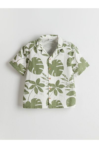 LC Waikiki LCW Kids Patterned Boys' Shirt and Shorts