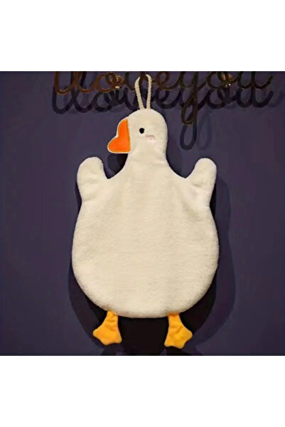 TEMU Ultra Emici Karikatür Ördek El Havlusu