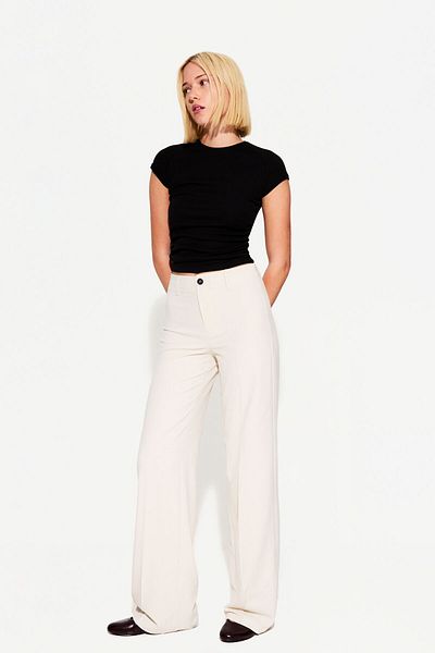 Bershka Wide-leg trousers