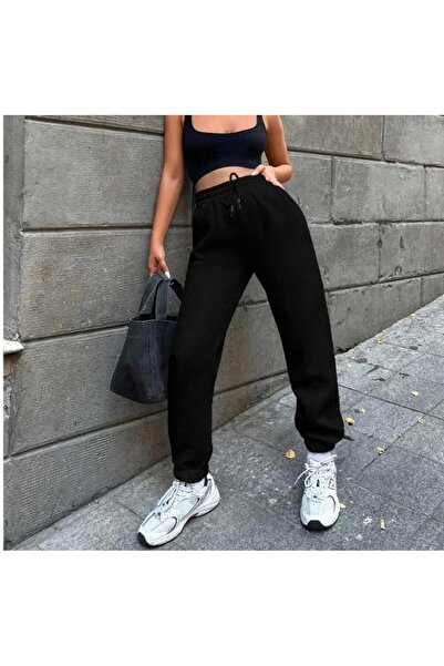 UYN SPORT Ελαστικό πόδι ψηλόμεσο Άνετο Φούτερ Jogger