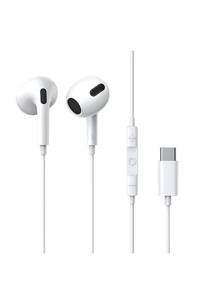 Baseus Encok Type-C lateral in-ear Wired Earphone C17 White