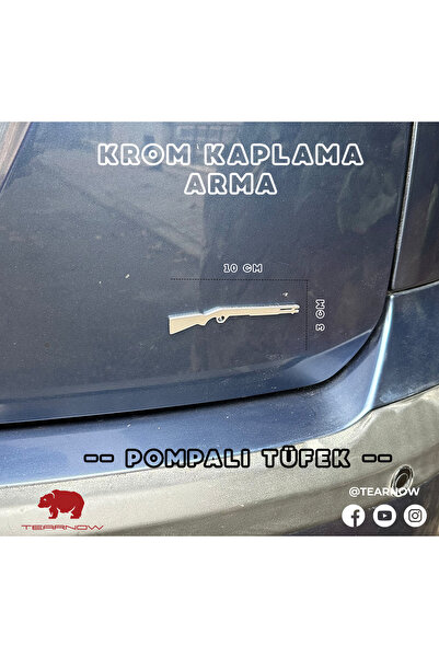 TEARNOW Oto Krom Aksesuar - Pompalı