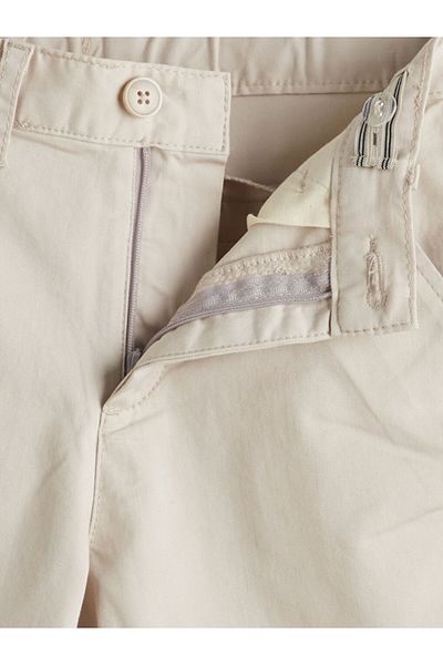 LC Waikiki New Season Boys' Shorts with Adjustable Waist Elastic - S5M683Z4