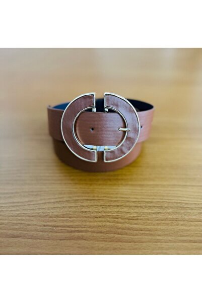 Paçuli Moda Crescent Buckle Belt 20107