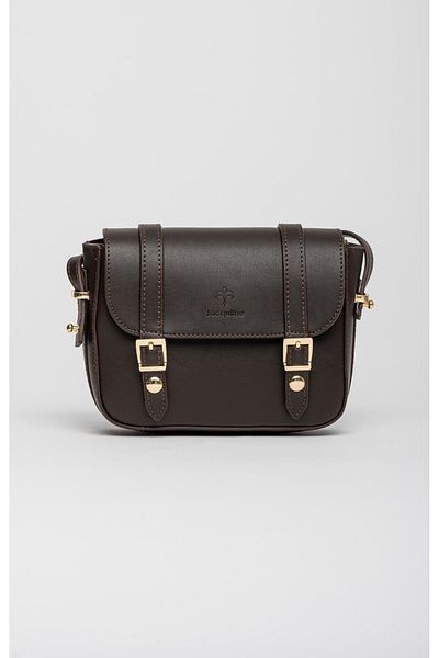 Jacquline Im351-4 Brown Color Crossbody Bag