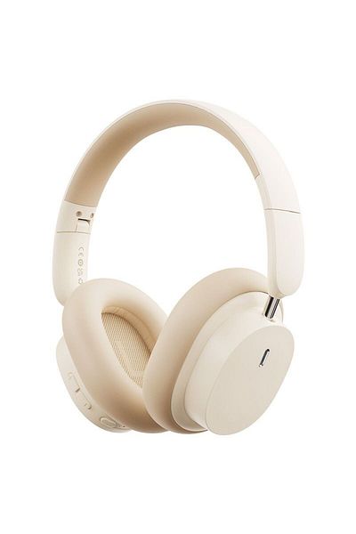 Baseus Bowie D05 Wireless Headphones  White Creamy