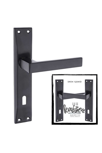 KAİZEN Mâner ușă Lama Black Mirrored Room