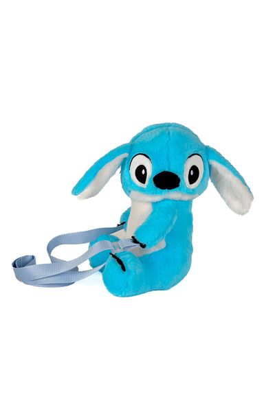 toysme Stitch Plush Shoulder Bag - Cute Blue Design