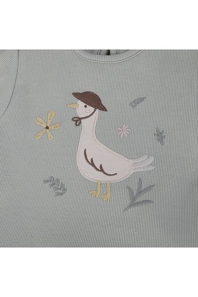 Bebetto Suprem Shorts 2-Piece Suit (Cute Duck)
