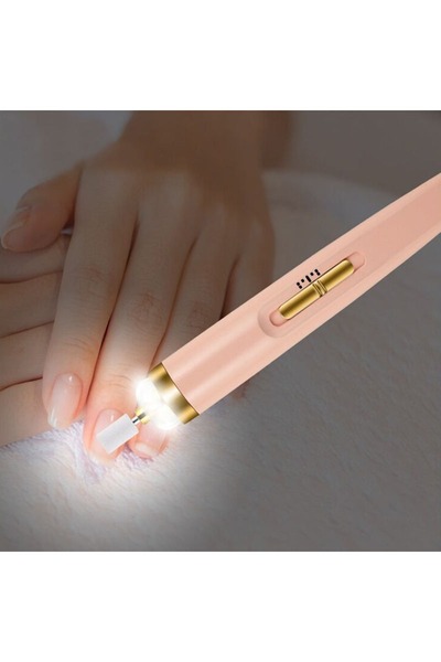 gaman Şarjlı Işıklı Manikür & Pedikür Set Rose Gold 5 Başlıklı