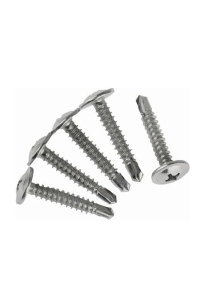 Akdeniz Rysb Pul Baş Matkap Uçlu Vida 3,9x13 Çinko 1000 Adet