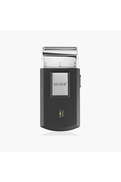 Moser Mobile Shaver Cordless Shaver 3615-0052, Black/Silver