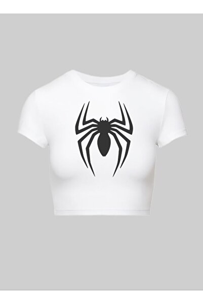 MAYDAY CULTURE Top crop Pinterest Y2K cu imprimeu alb pentru bebeluși Tricou ...