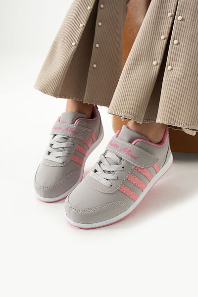 WEBORN Pantofi pentru copii, cu șireturi, cu un singur velcro, flexibili, ușoare, din piele artificială, unisex, pantofi sport confortabili