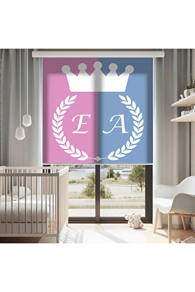 AD Home Κουρτίνα με στάμπα King's Crown Twin Kids - Αντηλιακή κουρτίνα - Κουρ...
