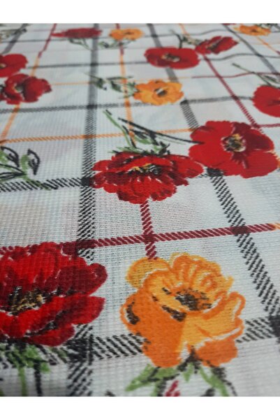 Berkut home مفرش طاولة وأدوات مائدة من قماش راشيل، حجم كبير، قماش مقاوم للبقع 220x200