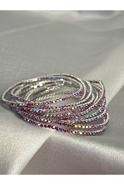 CEY ACCESSORY سوار مطاطي وردي