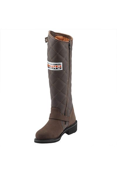 Harley Davidson Laconia 646 Hi Dark Brown Γυναικείες Μπότες
