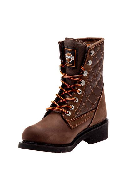 Harley Davidson Νέες Worker Γυναικείες Μπότες Crazy Brown
