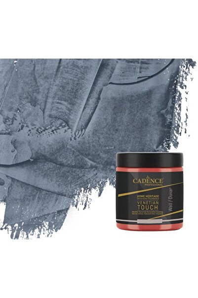 Cadence VENETIAN TOUCH MERMER DOKULU DEKORATİF SIVA / KAPLAMA VT-18 KOYU GRİ 250ML