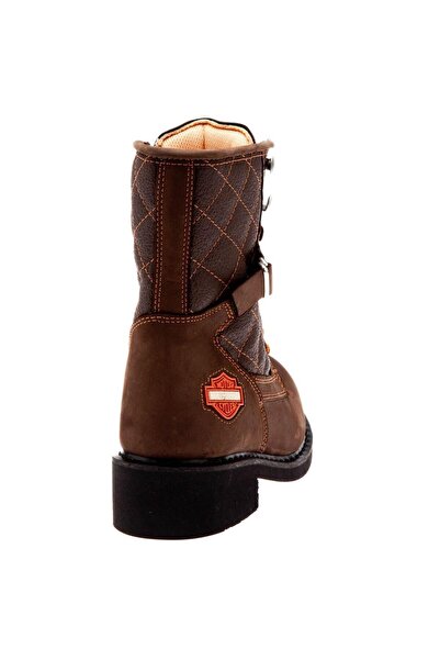 Harley Davidson New Worker Kadın K.Kahve Crazy Bot