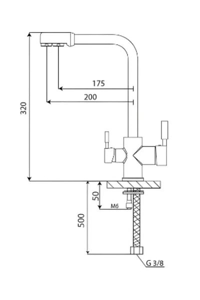 202suaritma 2 Years Warranty 3 Way Purification Faucet Purification Outlet Kitchen Sink Faucet Brass Body