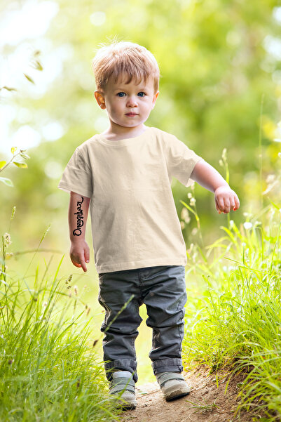 oneagılyazı Tricou supradimensionat pentru copii, simplu, neimprimat