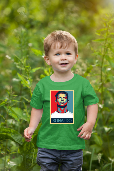 oneagılyazı Ronaldo Štampano Dete Oversize kroj T-shirt